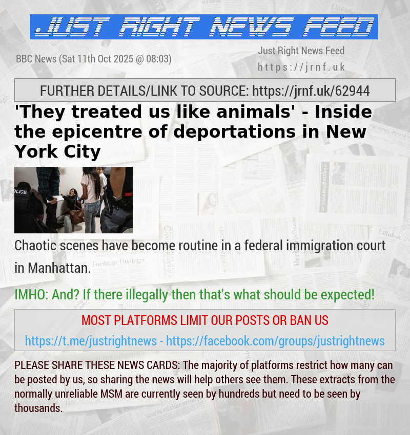 ’They treated us like animals’ — Inside the epicentre of deportations in New York City