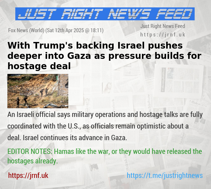 With Trump’s backing Israel pushes deeper into Gaza as pressure builds for hostage deal