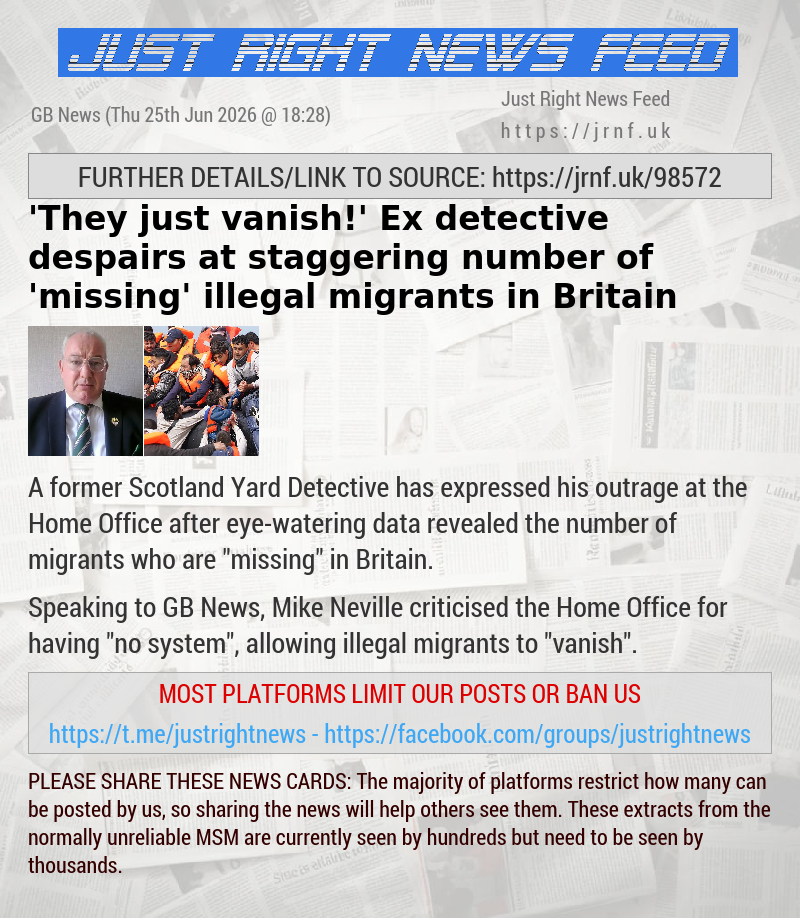 ’They just vanish!’ Ex—detective despairs at staggering number of ’missing’ illegal migrants in Britain