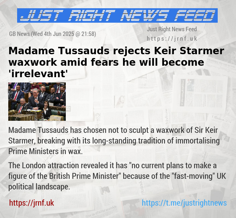 Madame Tussauds rejects Keir Starmer waxwork amid fears he will become ’irrelevant’