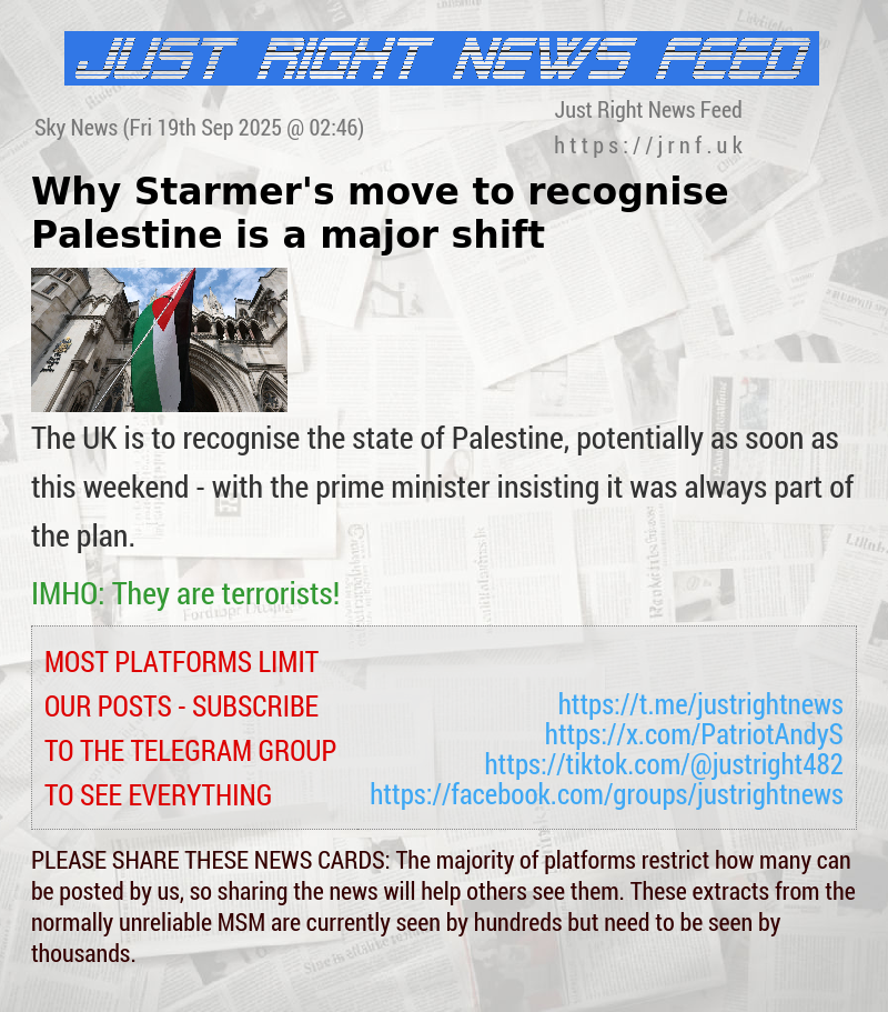 Why Starmer’s move to recognise Palestine is a major shift