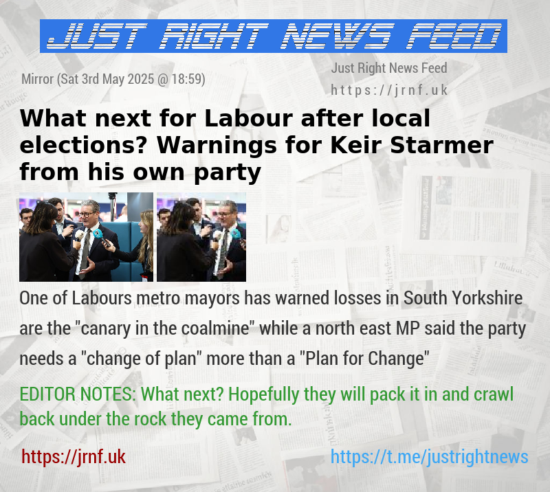 What next for Labour after local elections? Warnings for Keir Starmer from his own party