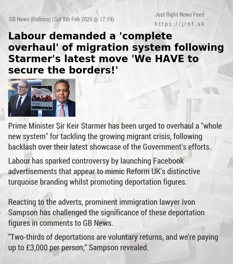 Labour demanded a ’complete overhaul’ of migration system following Starmer’s latest move — ’We HAVE to secure the borders!’