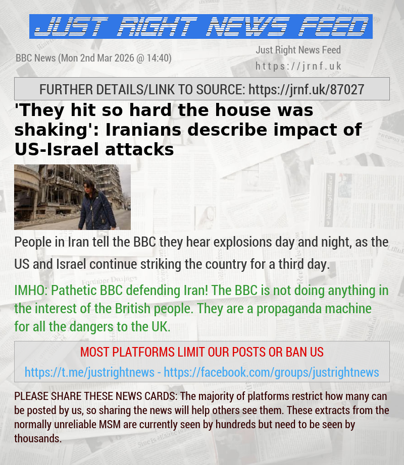 ’They hit so hard the house was shaking’: Iranians describe impact of US—Israel attacks