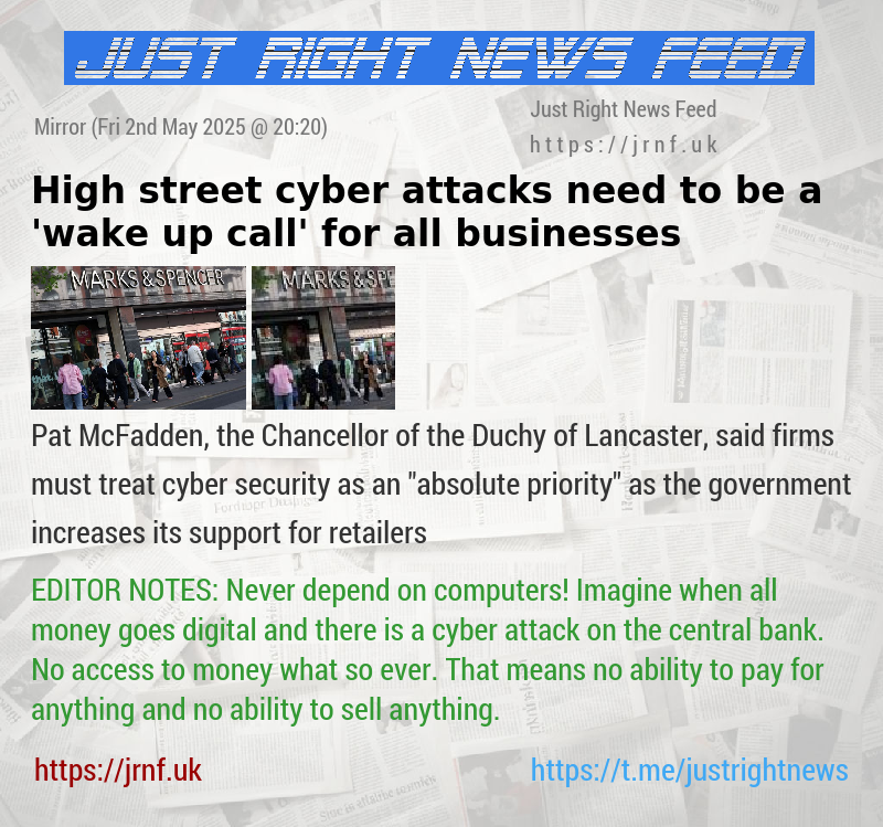 High street cyber attacks need to be a ’wake—up call’ for all businesses