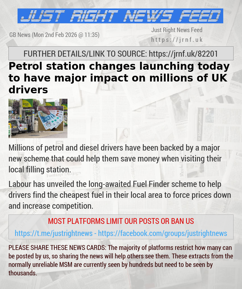 Petrol station changes launching today to have major impact on millions of UK drivers