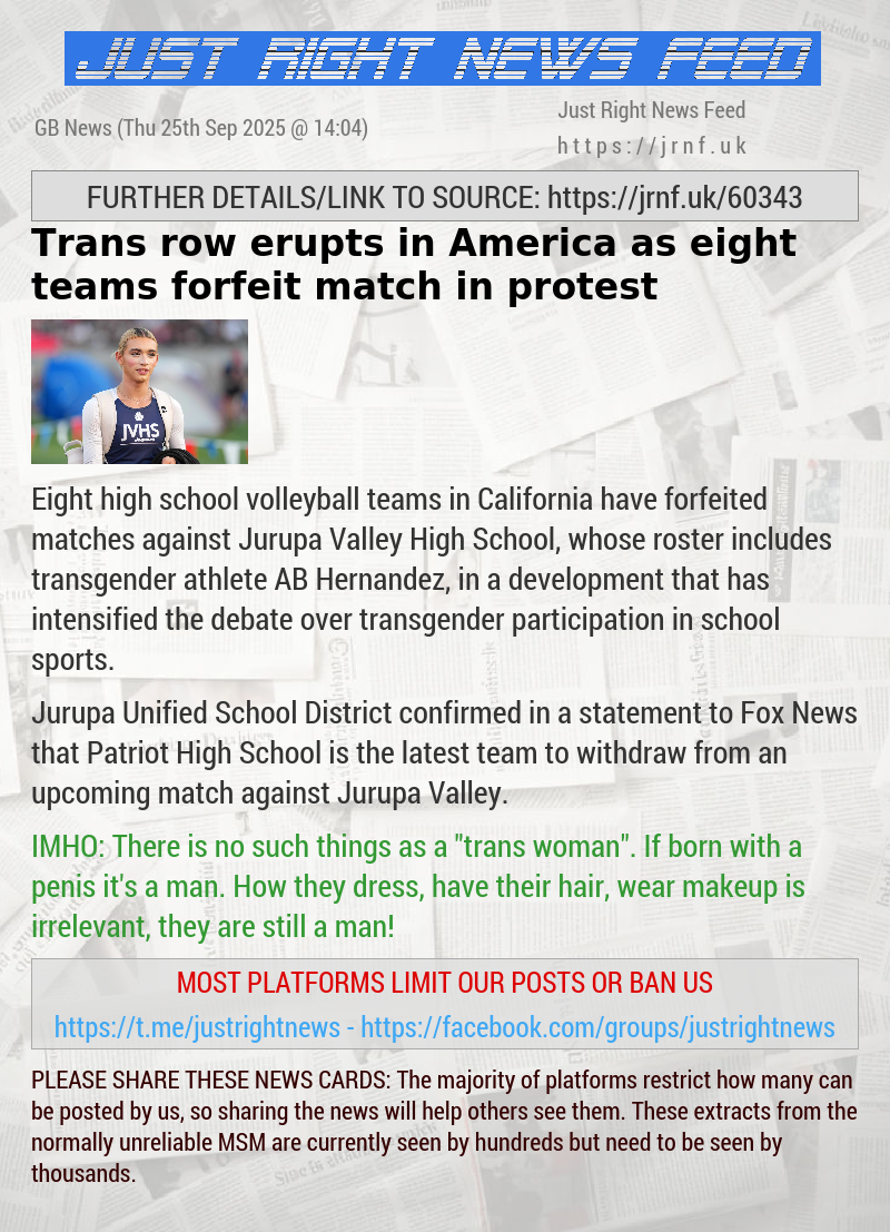 Trans row erupts in America as eight teams forfeit match in protest