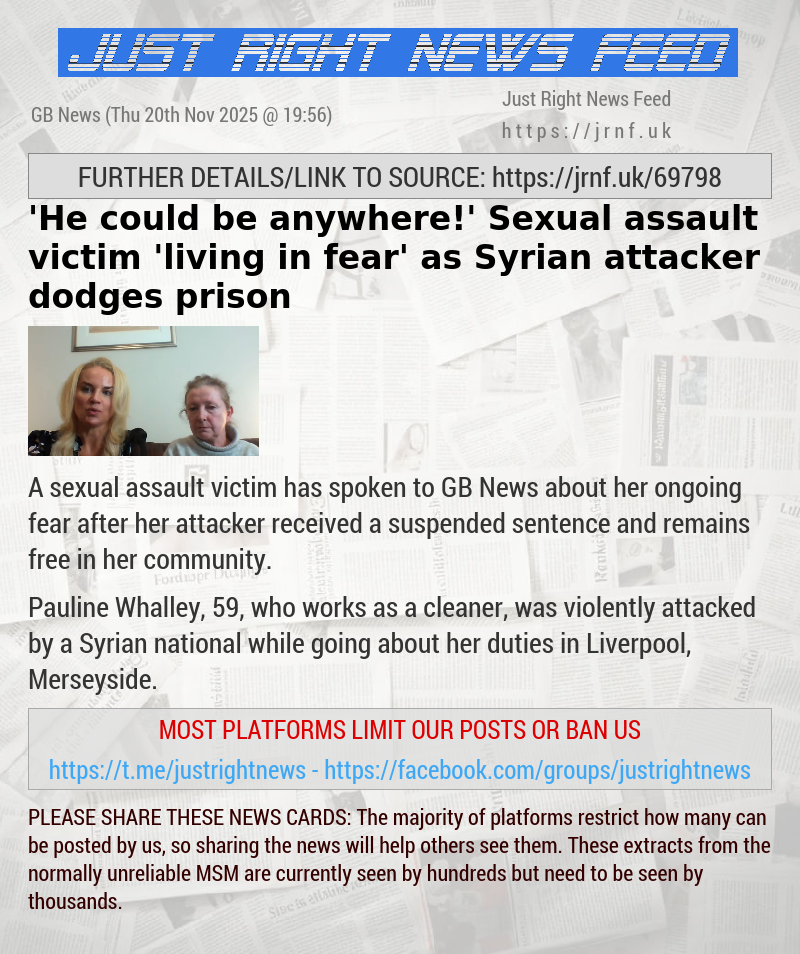 ’He could be anywhere!’ Sexual assault victim ’living in fear’ as Syrian attacker dodges prison