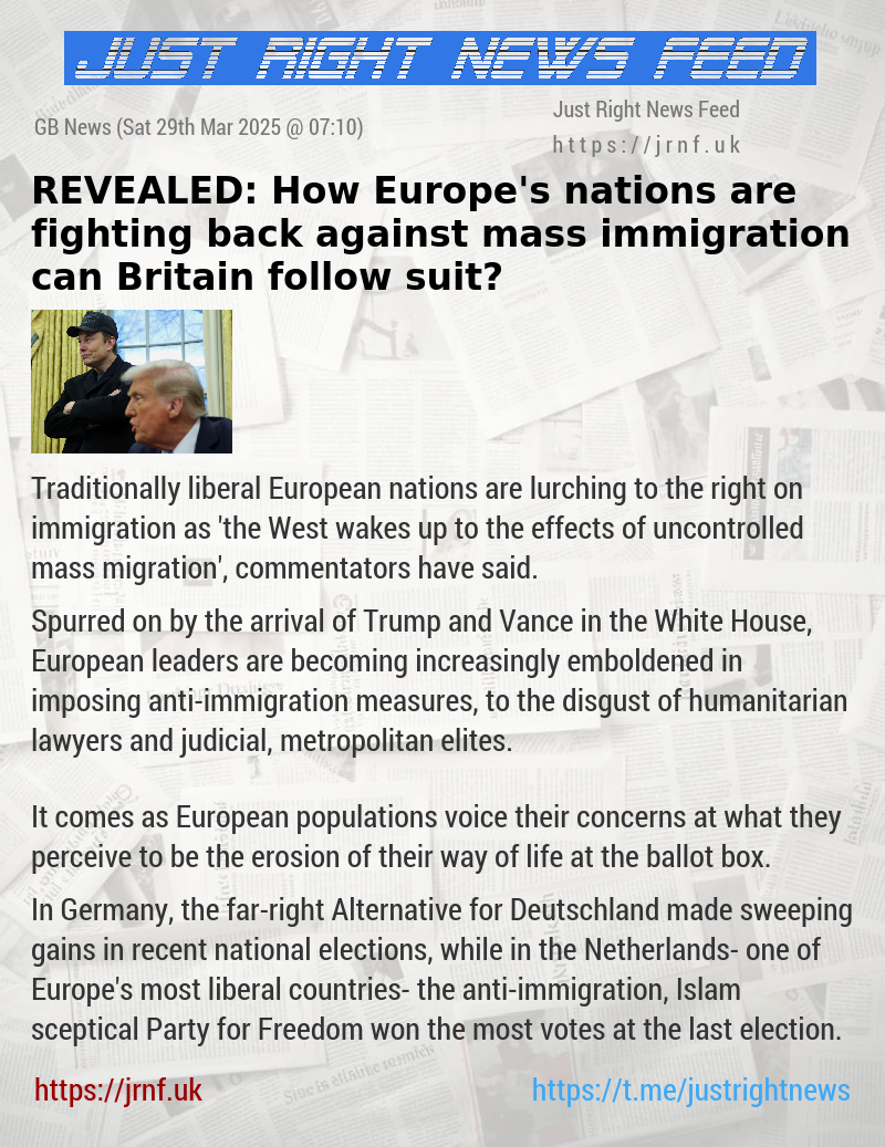 REVEALED: How Europe’s nations are fighting back against mass immigration — can Britain follow suit?
