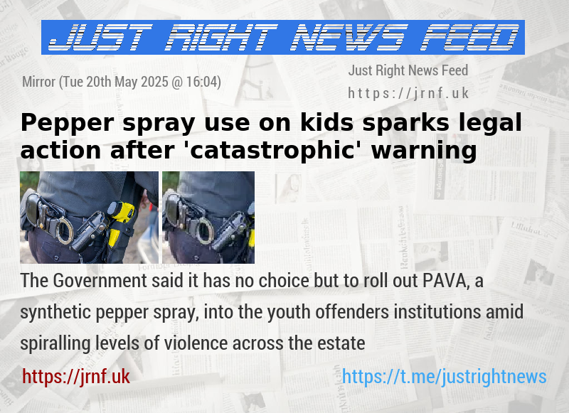 Pepper spray use on kids sparks legal action after ’catastrophic’ warning