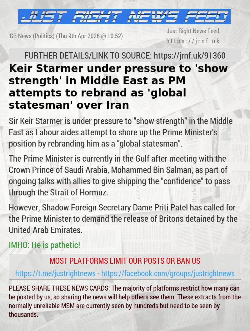 Keir Starmer under pressure to ’show strength’ in Middle East as PM attempts to rebrand as ’global statesman’ over Iran
