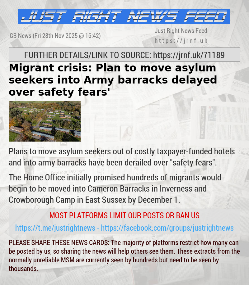 Migrant crisis: Plan to move asylum seekers into Army barracks delayed over ‘safety fears’