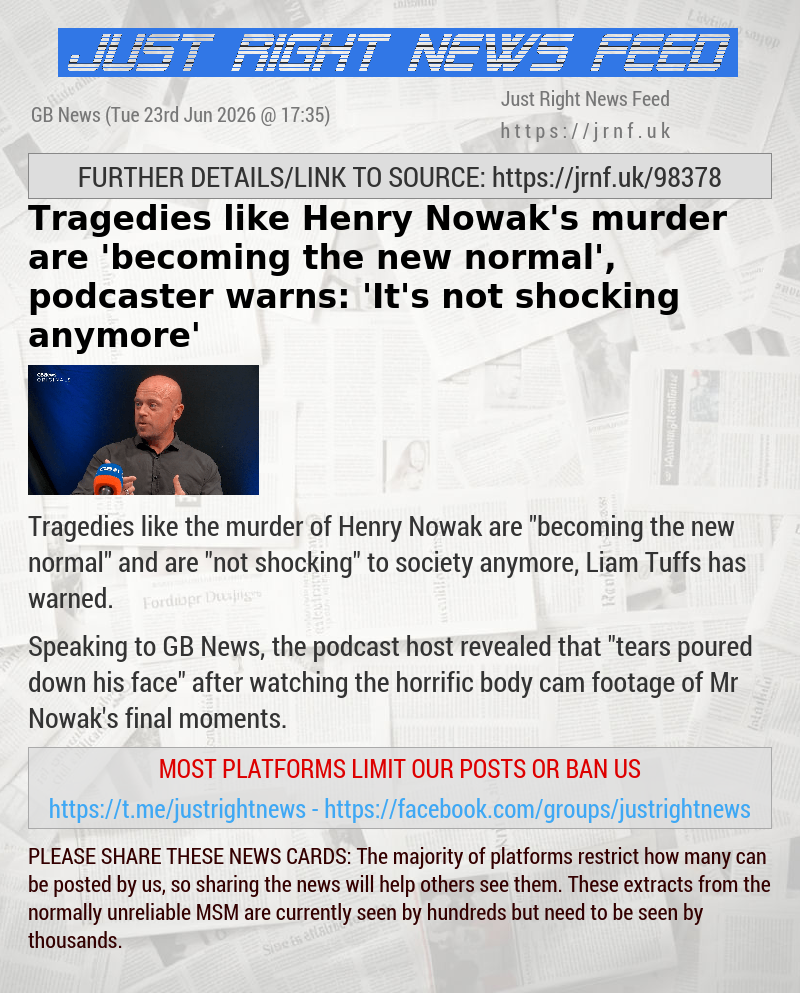 Tragedies like Henry Nowak’s murder are ’becoming the new normal’, podcaster warns: ’It’s not shocking anymore’