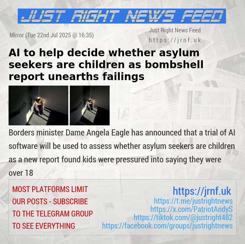 AI to help decide whether asylum seekers are children as bombshell report unearths failings