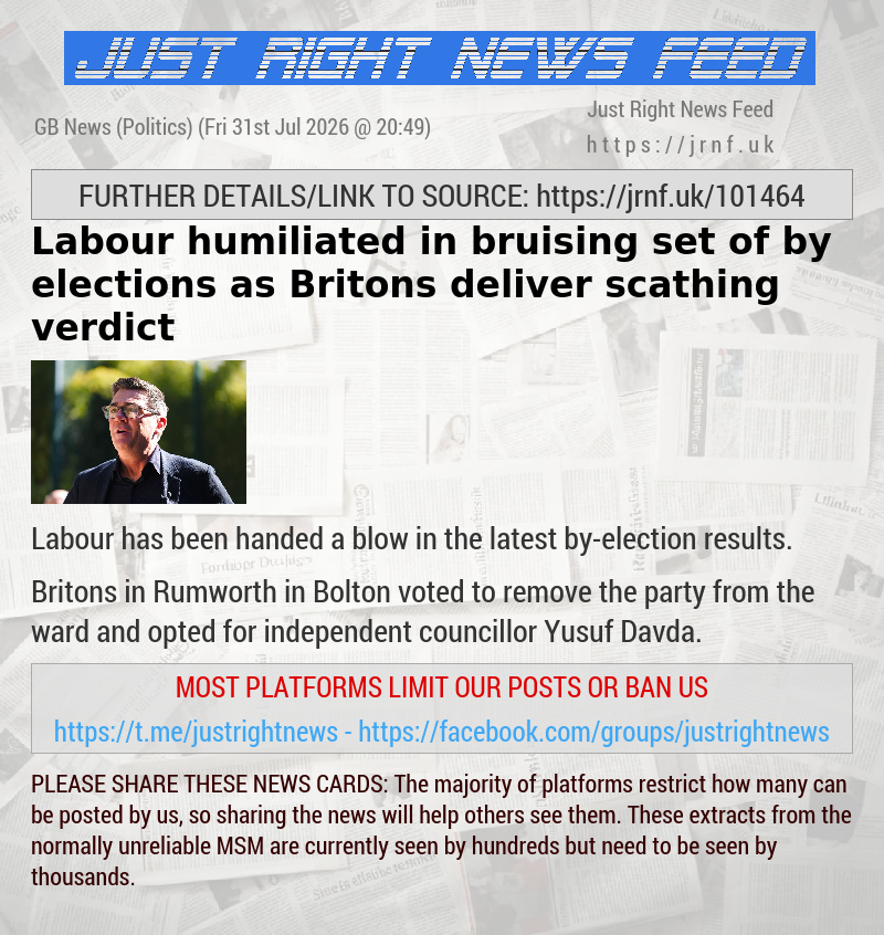 Labour humiliated in bruising set of by—elections as Britons deliver scathing verdict