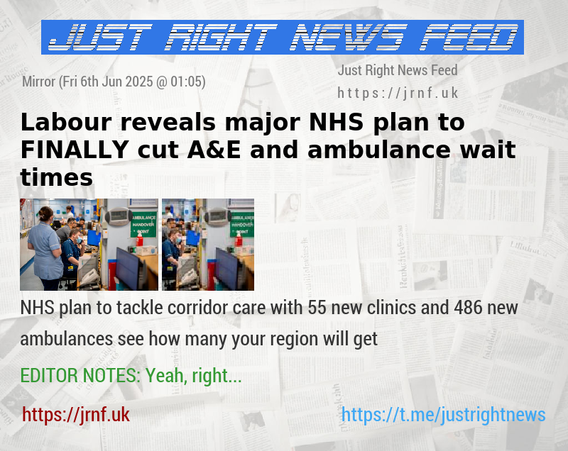 Labour reveals major NHS plan to FINALLY cut A&E and ambulance wait times