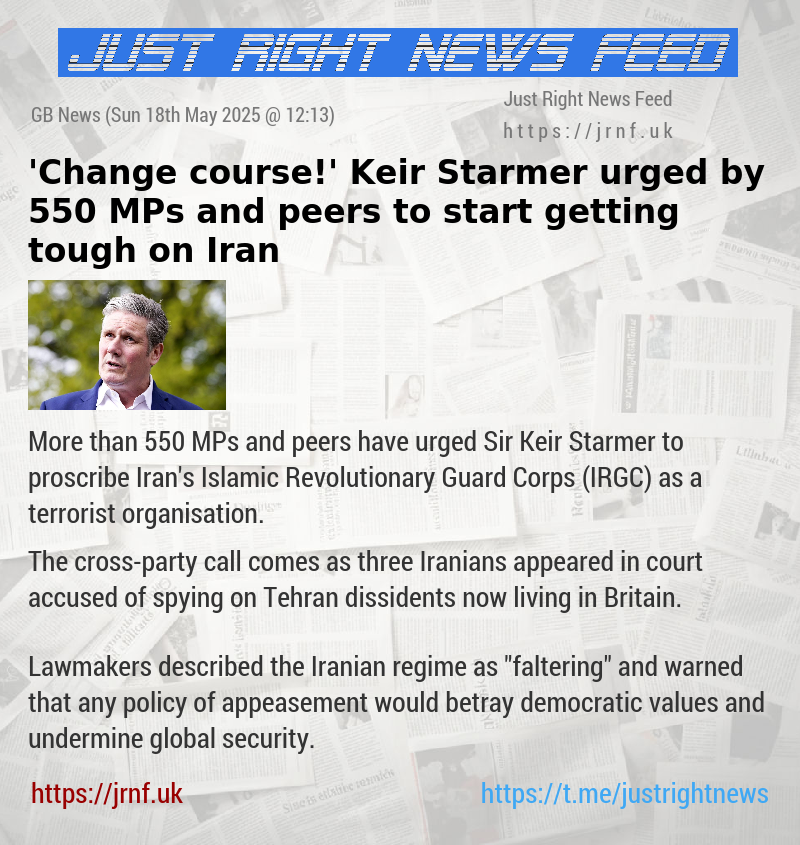’Change course!’ Keir Starmer urged by 550 MPs and peers to start getting tough on Iran