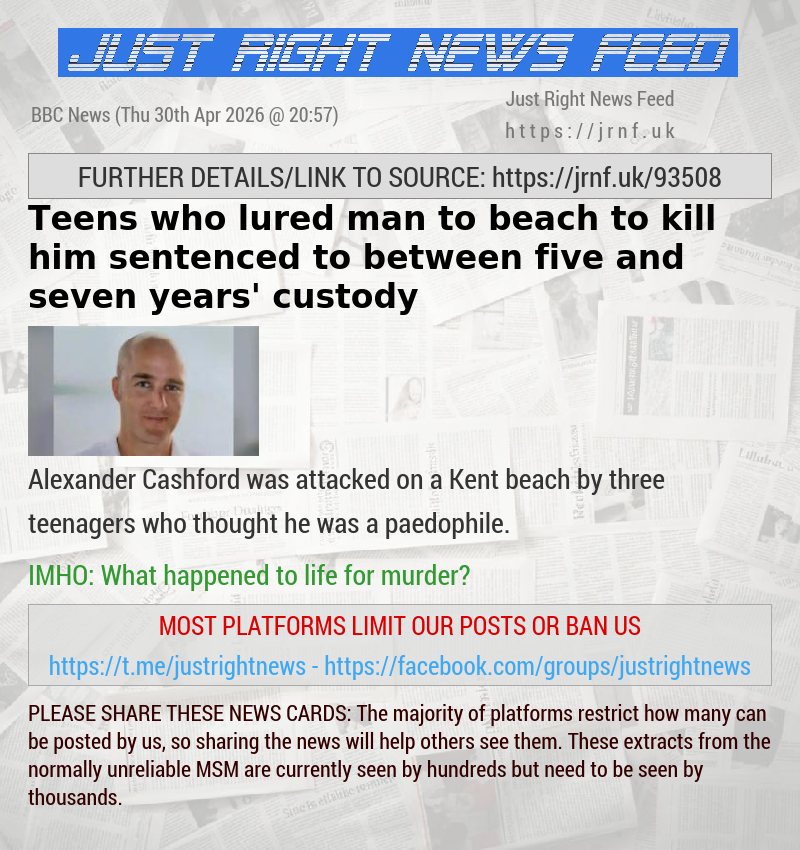 Teens who lured man to beach to kill him sentenced to between five and seven years’ custody