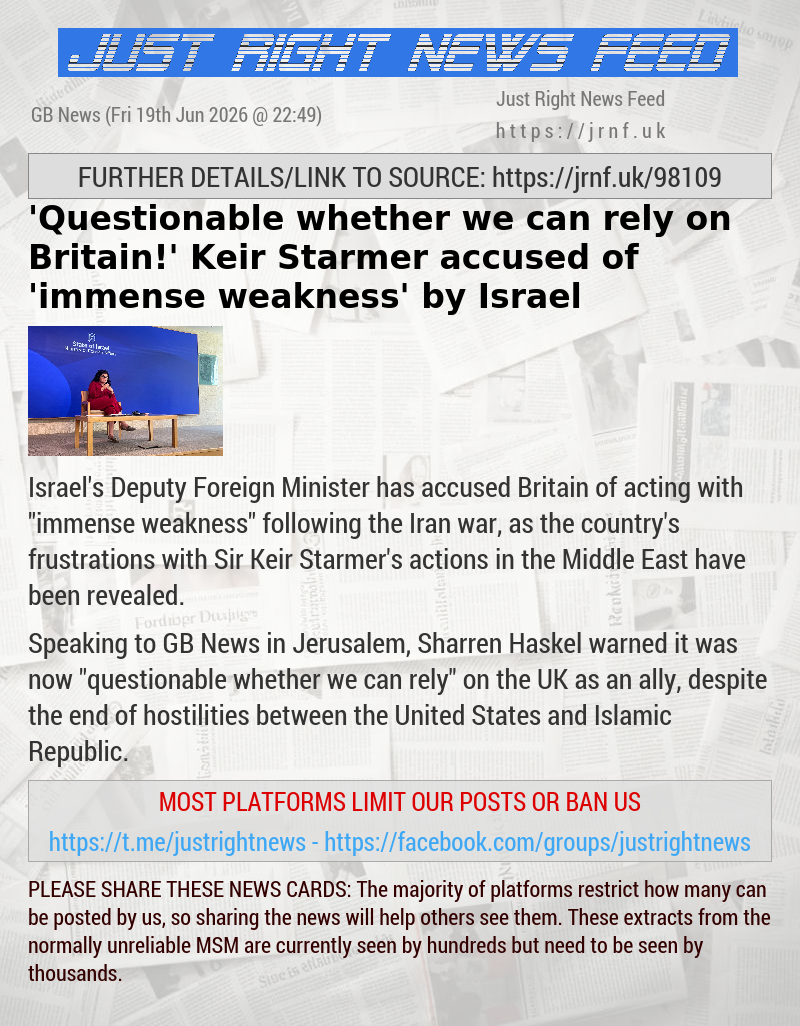 ’Questionable whether we can rely on Britain!’ Keir Starmer accused of ’immense weakness’ by Israel