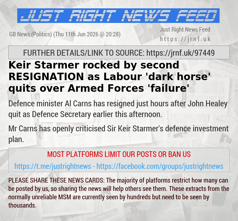 Keir Starmer rocked by second RESIGNATION as Labour ’dark horse’ quits over Armed Forces ’failure’