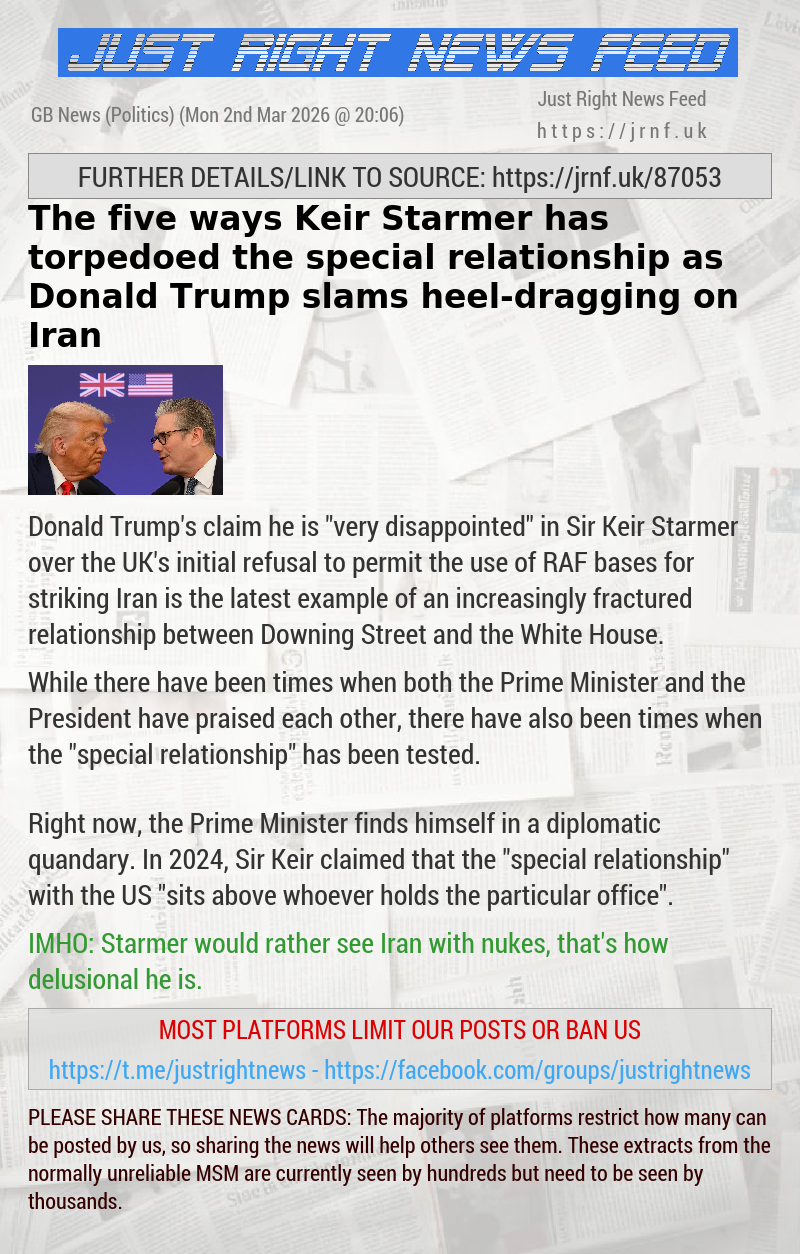 The five ways Keir Starmer has torpedoed the special relationship as Donald Trump slams heel—dragging on Iran