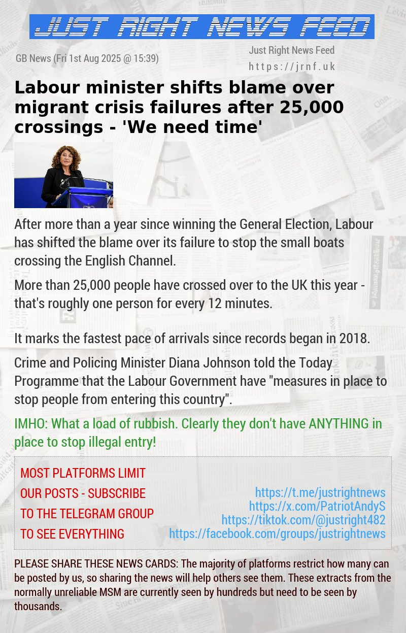 Labour minister shifts blame over migrant crisis failures after 25,000 crossings — ’We need time’
