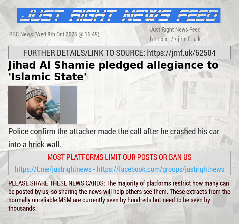 Jihad Al—Shamie pledged allegiance to ’Islamic State’