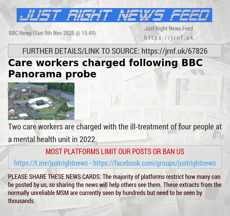 Care workers charged following BBC Panorama probe