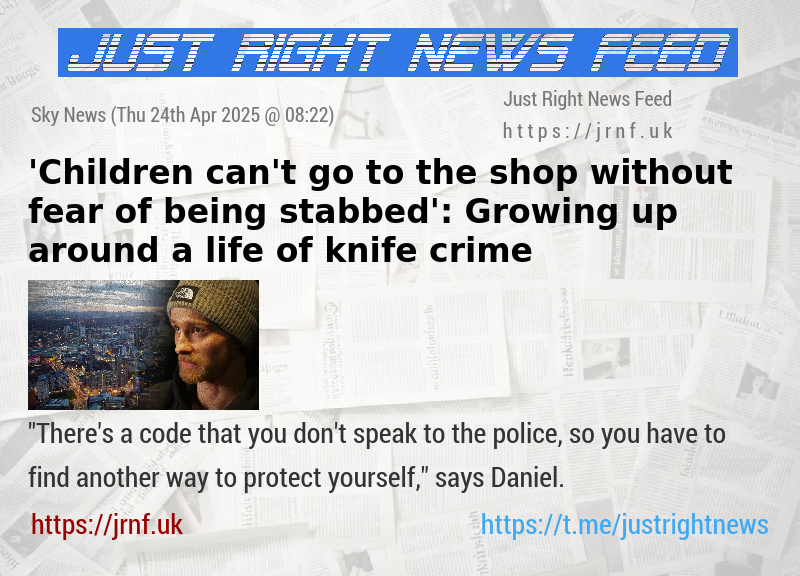 ’Children can’t go to the shop without fear of being stabbed’: Growing up around a life of knife crime