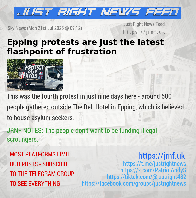 Epping protests are just the latest flashpoint of frustration