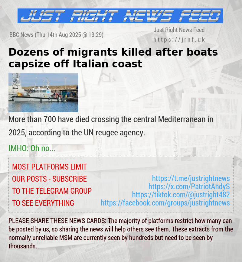 Dozens of migrants killed after boats capsize off Italian coast 