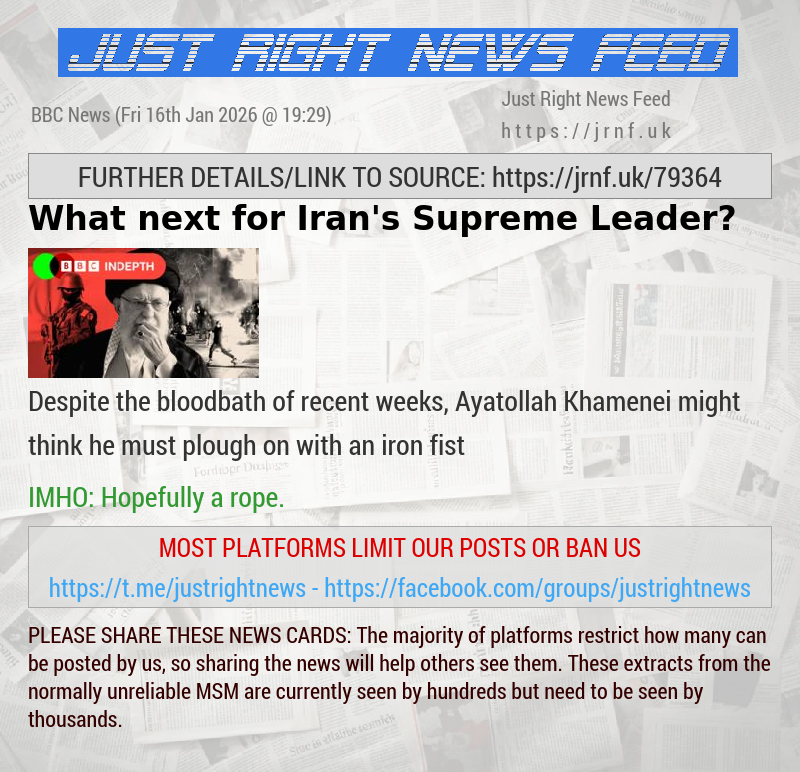 What next for Iran’s Supreme Leader?
