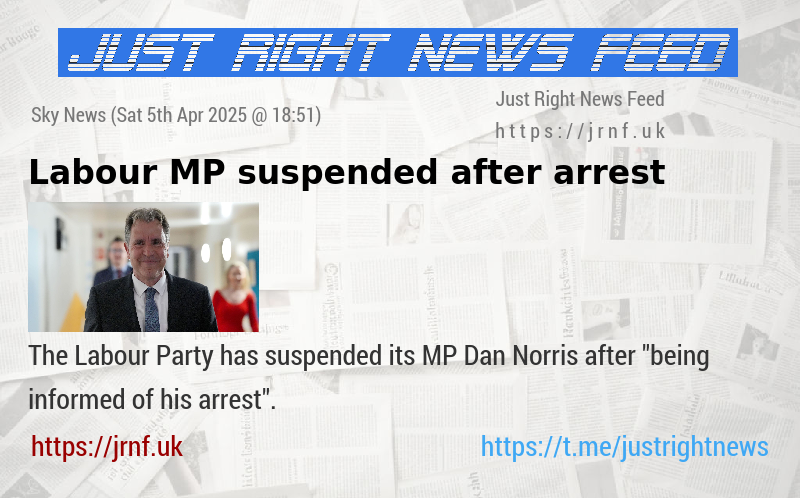 Labour MP suspended after arrest