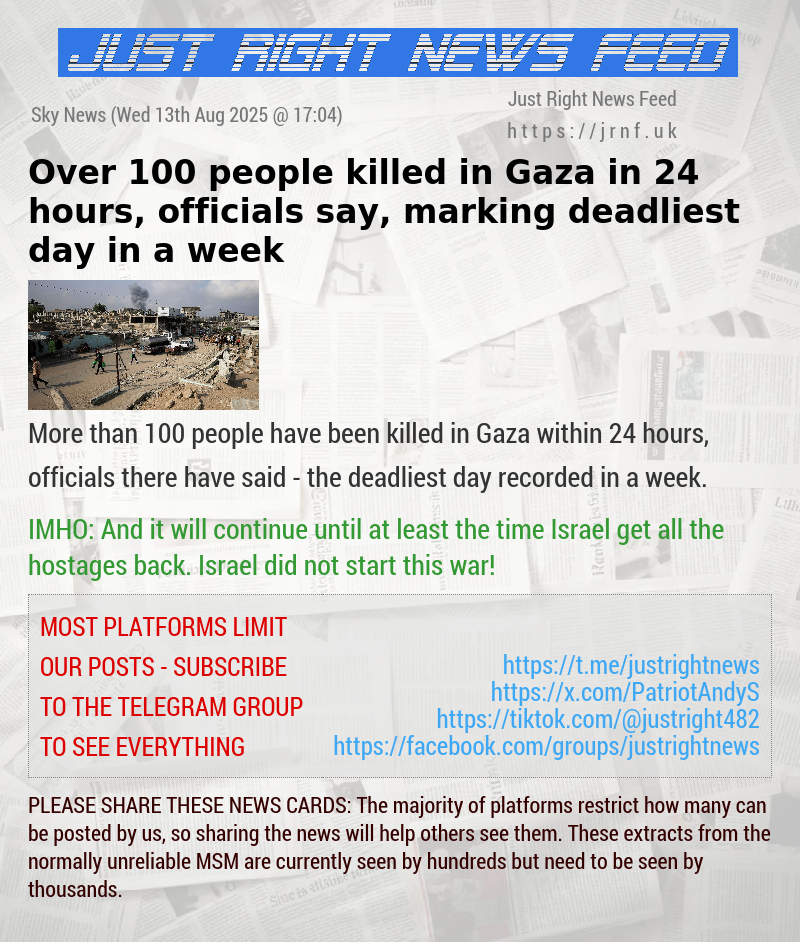 Over 100 people killed in Gaza in 24 hours, officials say, marking deadliest day in a week