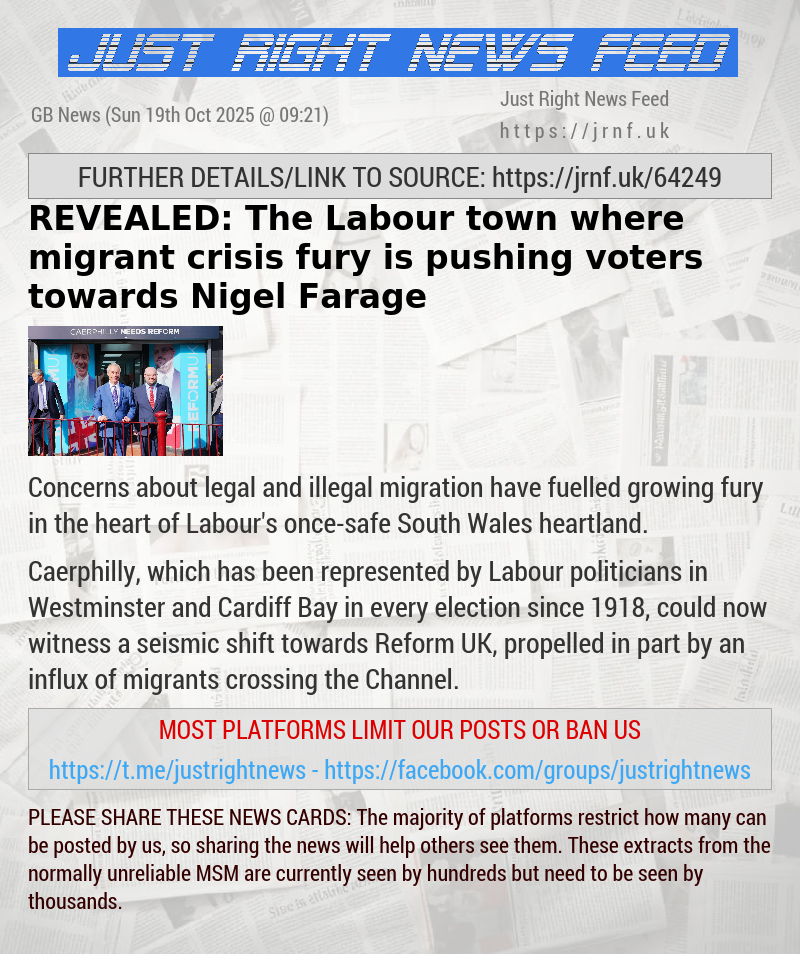 REVEALED: The Labour town where migrant crisis fury is pushing voters towards Nigel Farage