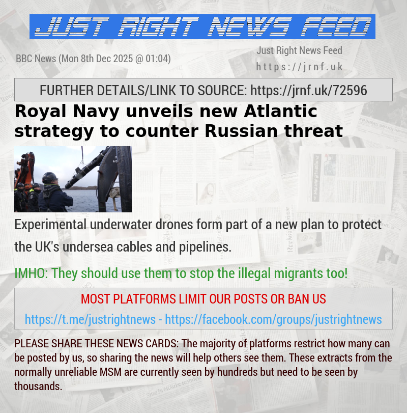 Royal Navy unveils new Atlantic strategy to counter Russian threat