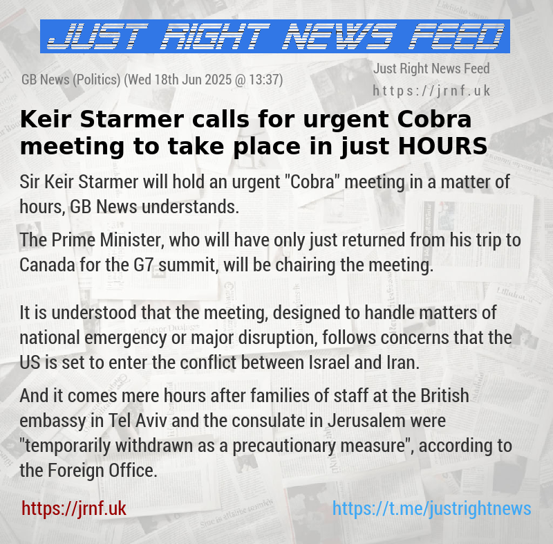 Keir Starmer calls for urgent Cobra meeting to take place in just HOURS
