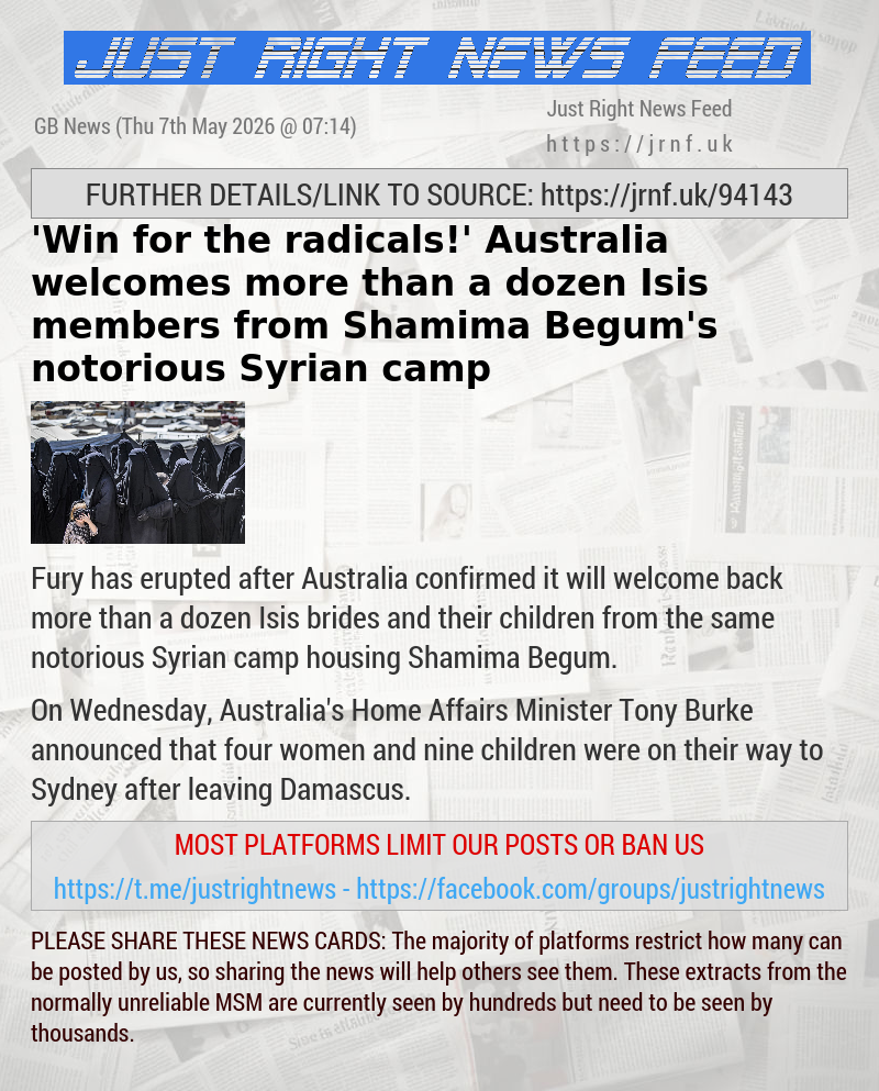 ’Win for the radicals!’ Australia welcomes more than a dozen Isis members from Shamima Begum’s notorious Syrian camp