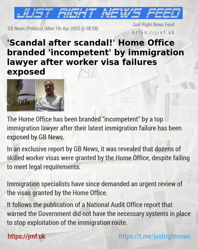 ’Scandal after scandal!’ Home Office branded ’incompetent’ by immigration lawyer after worker visa failures exposed