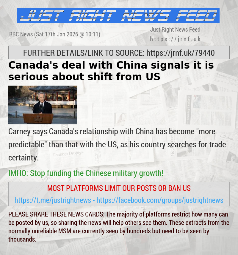 Canada’s deal with China signals it is serious about shift from US