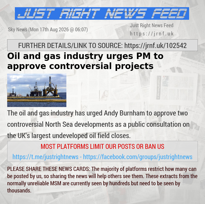 Oil and gas industry urges PM to approve controversial projects 