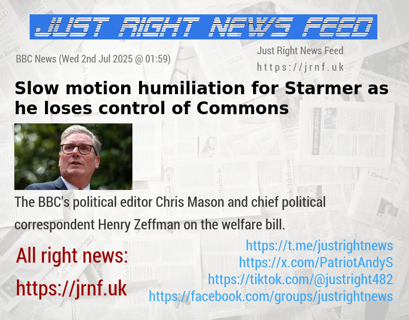 Slow—motion humiliation for Starmer as he loses control of Commons