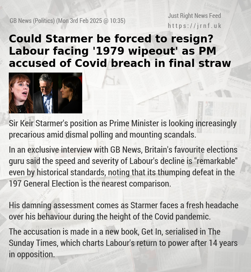 Could Starmer be forced to resign? Labour facing ’1979 wipeout’ as PM accused of Covid breach in final straw