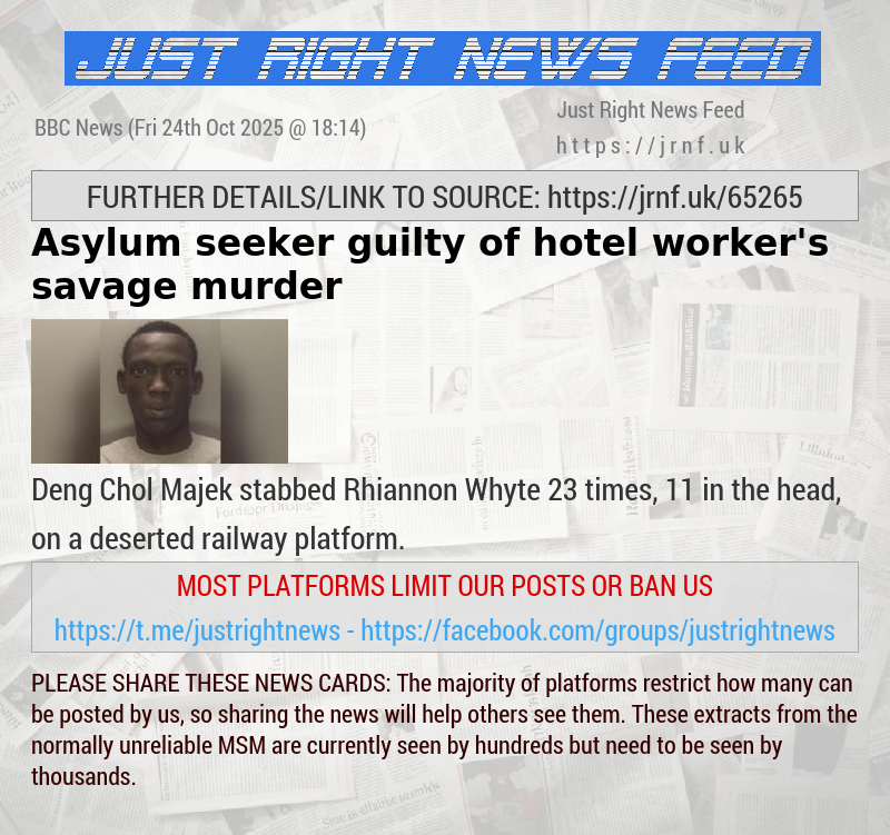 Asylum seeker guilty of hotel worker’s savage murder