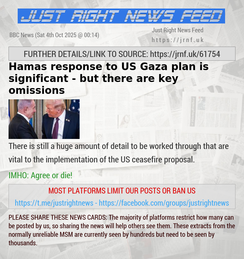 Hamas response to US Gaza plan is significant — but there are key omissions 