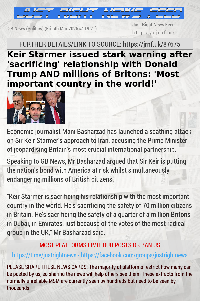 Keir Starmer issued stark warning after ’sacrificing’ relationship with Donald Trump AND millions of Britons: ’Most important country in the world!’