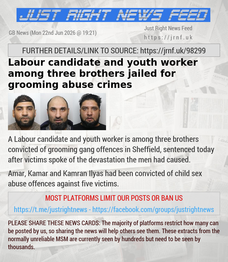 Labour candidate and youth worker among three brothers jailed for grooming abuse crimes