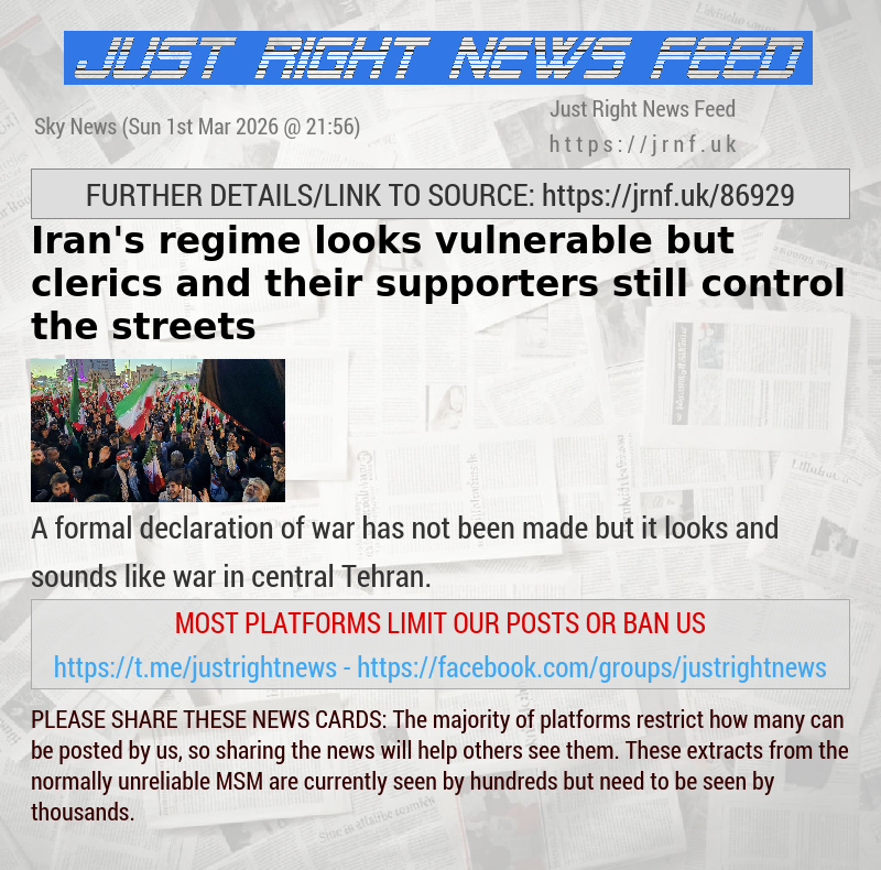 Iran’s regime looks vulnerable — but clerics and their supporters still control the streets