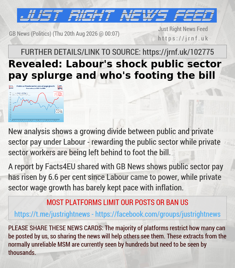 Revealed: Labour’s shock public sector pay splurge — and who’s footing the bill