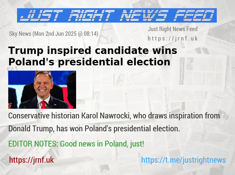 Trump—inspired candidate wins Poland’s presidential election